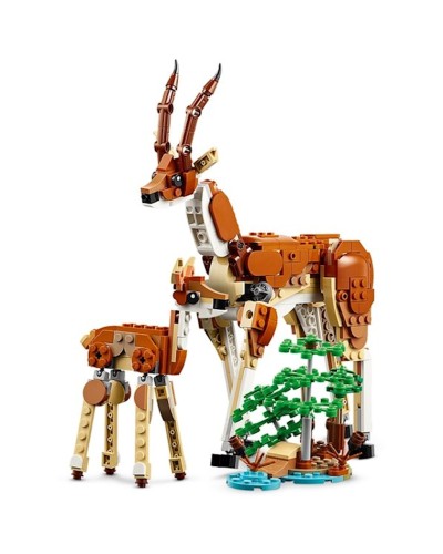 Konstruktor LEGO Creator 3in1 Wild Safari Animals 31150, 9+ yaş, 780 hissə