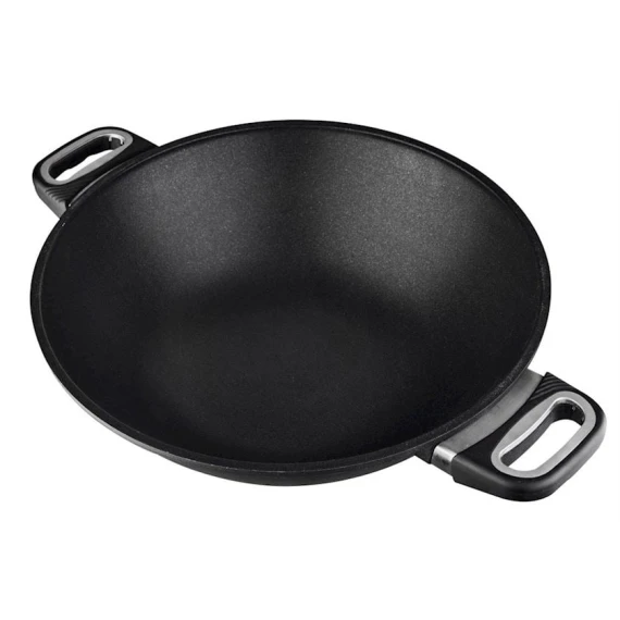 Сковорода-вок Leggno BLK2200WK32 Black, 32 см, черная Сковорода-вок Leggno BLK2200WK32 Black, 32 см, черная