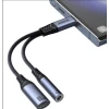 Адаптер Joyroom SY-C02 USB-C to USB-C/Mini jack 3.5 mm