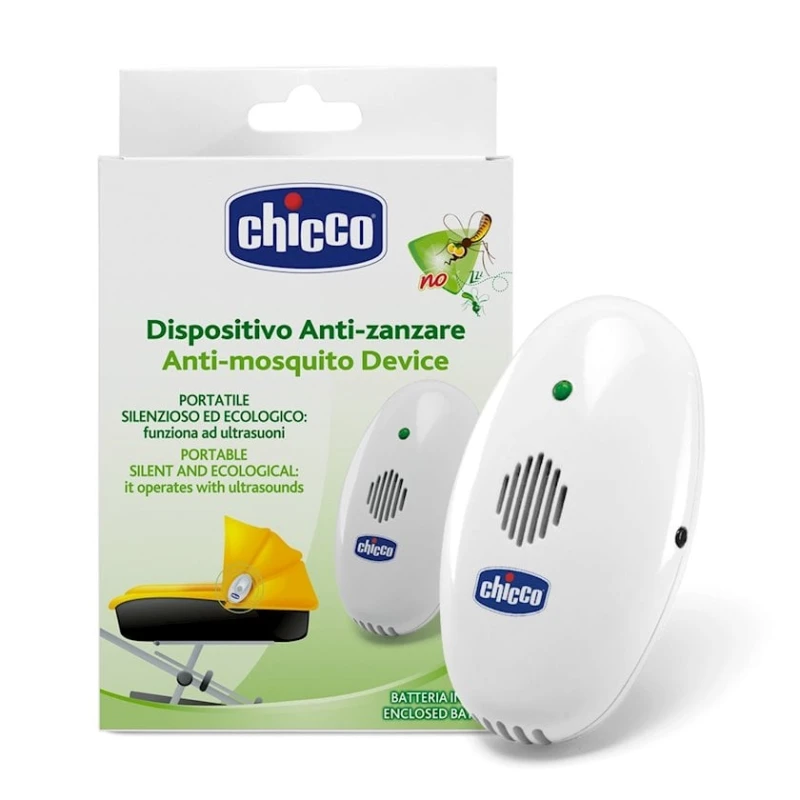 Портативное ультразвуковое устройство против комаров Chicco Anti-Mosquito Портативное ультразвуковое устройство против комаров Chicco Anti-Mosquito