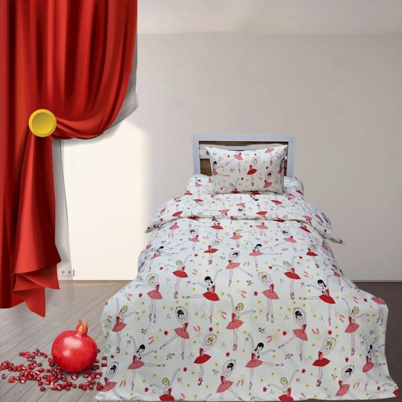 Детское постельное белье Narlı 000801, односпальное, разноцветное, пододеяльник 160x220 см, простыня 160x240 см, наволочка 50x70 см/1 шт Детское постельное белье Narlı 000801, односпальное, разноцветное, пододеяльник 160x220 см, простыня 160x240 см, наволочка 50x70 см/1 шт