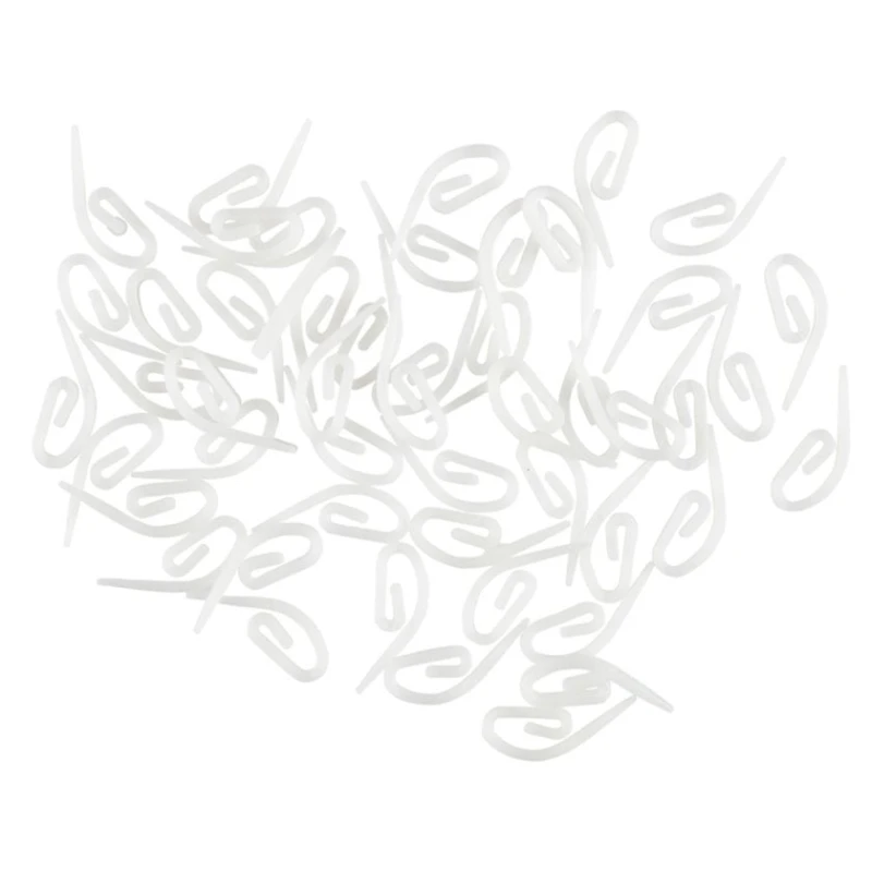 Крючки для рельс JYSK Fixi 50 шт/уп, пластик, белый Крючки для рельс JYSK Fixi 50 шт/уп, пластик, белый