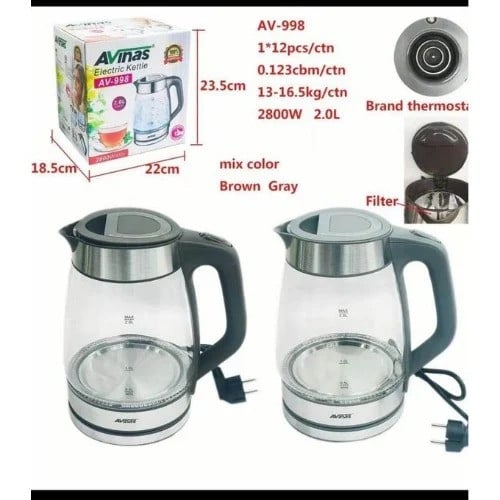 Электрочайник Avinas AV-998001RAX 2.0