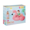 Надувной матрас-фламинго Intex X57225588558, розовый, 135x178 см