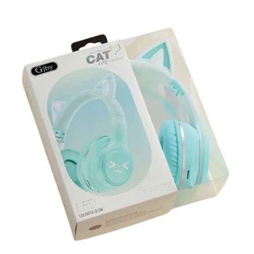 Наушники Gjby cat Ear headset CA-042 Green Наушники Gjby cat Ear headset CA-042 Green