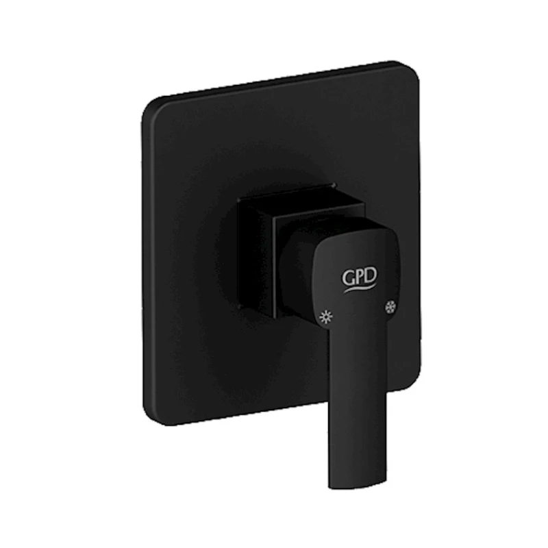 Duş üçün qarışdrıcı GPD MAD160-S qara