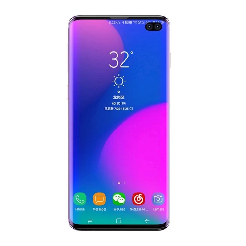 Samsung Galaxy S10 Plus Black üçün qoruyucu plyonka Baseus Curved Soft Screen Protector SGSAS10P-KS01
