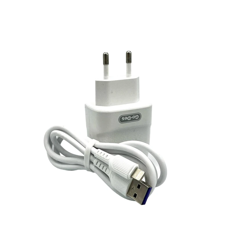 Сетевое зарядное устройство Go-Des SS214 20 W, Белый