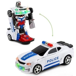 Робот-трансформер Полицейский, разноцветный, 3+ года Робот-трансформер Полицейский, разноцветный, 3+ года