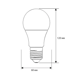 Лампа светодиодная Camelion LED13-A60/830/E27 12045, 13Вт, 3000K