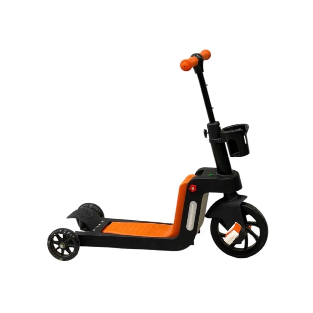 Uşaq üçün samokat-velosiped A111 narıncı