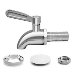 Kran WKN041, gümüşü, paslanmayan polad