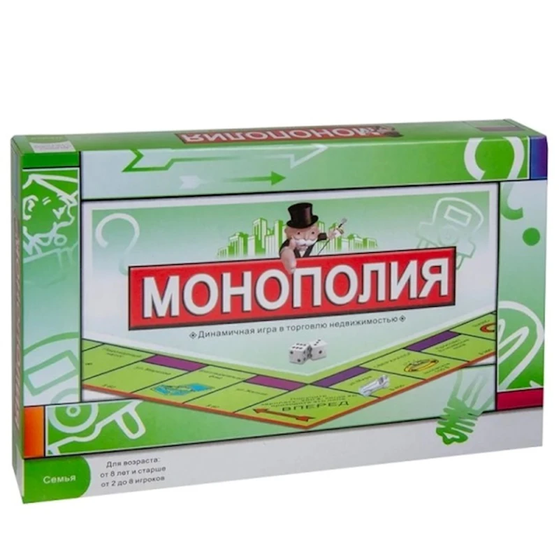 Настольная игра Монополия 0112R Настольная игра Монополия 0112R