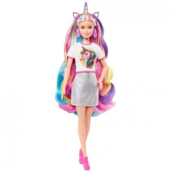 Кукла Barbie Fantasy Hair Doll with Mermaid and Unicorn Looks