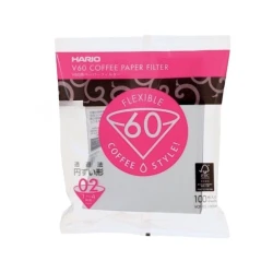 Бумажные кофе-фильтры Hario V60 VCF-02 Бумажные кофе-фильтры Hario V60 VCF-02