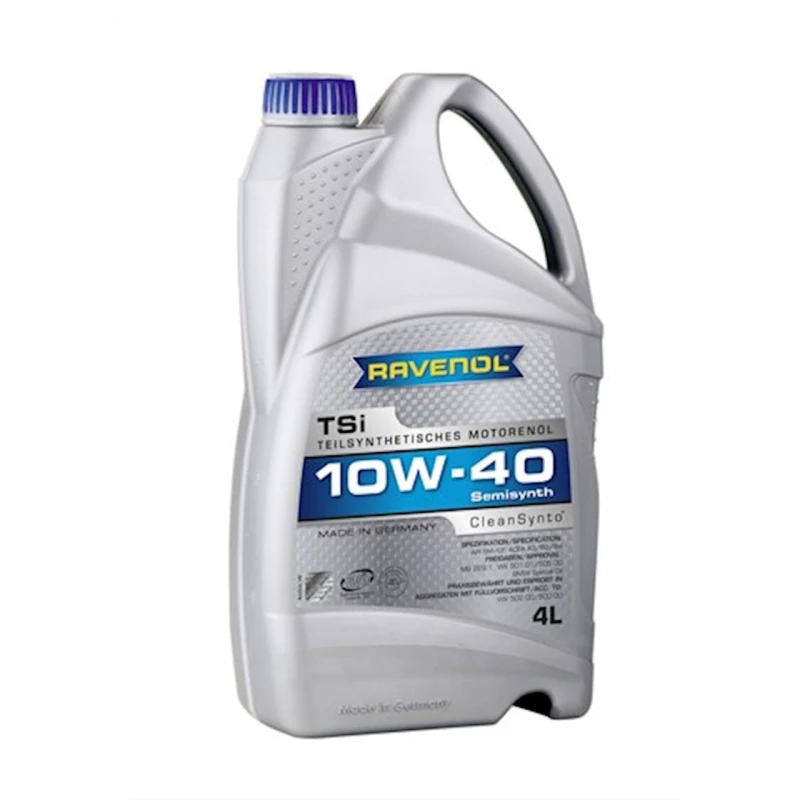 Моторное масло Ravenol TSI SAE 10W-40 4л Моторное масло Ravenol TSI SAE 10W-40 4л