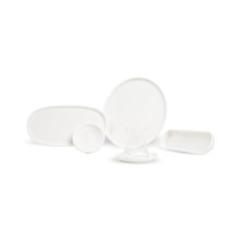 Səhər yeməyi dəsti Leggno Botanıcal White, 26 parça, 6 nəfərlik