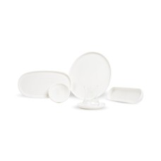 Səhər yeməyi dəsti Leggno Botanıcal White, 26 parça, 6 nəfərlik