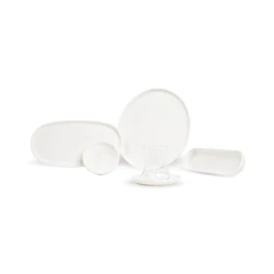 Набор для завтрака Leggno Botanical White, 26 предметов, 6 персон