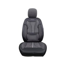 Oturacaq üçün çexol Deluxe Boss London Series, qara/boz