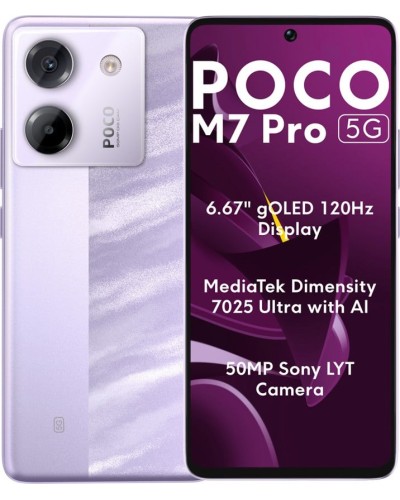 Smartfon Poco M7 Pro 5G 12GB/256GB Lavender