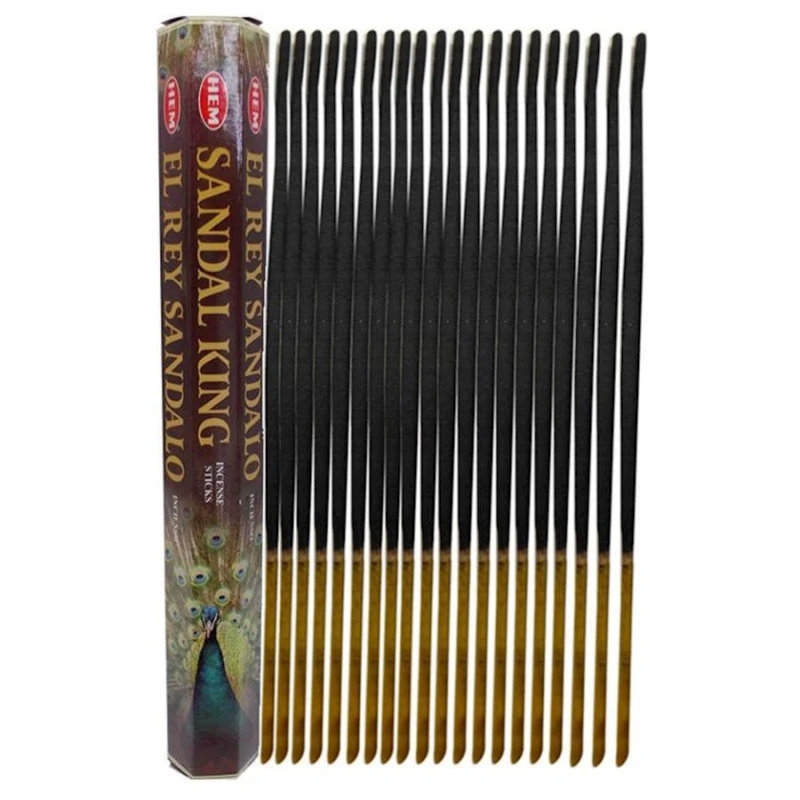 Aromatik çubuqlar Hem Sandal King, 20 əd