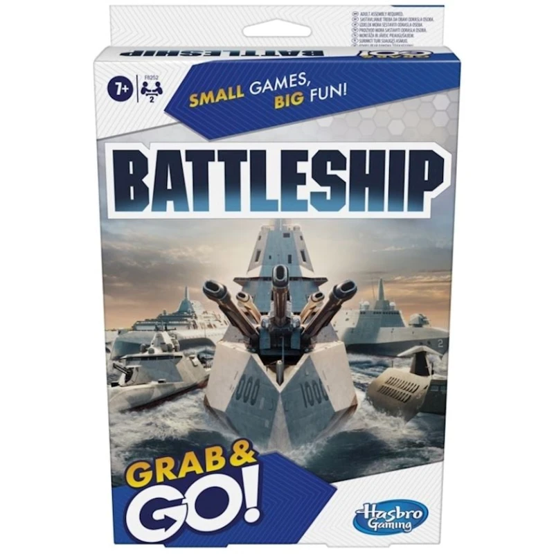 Настольная игра Hasbro Gaming Battleship F8252, 7+ лет