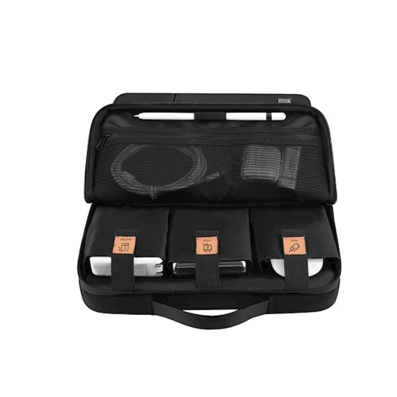 Сумка для ноутбука Wiwu Alpha Double Layer Sleeve Bag for Laptop 14 Black Сумка для ноутбука Wiwu Alpha Double Layer Sleeve Bag for Laptop 14 Black