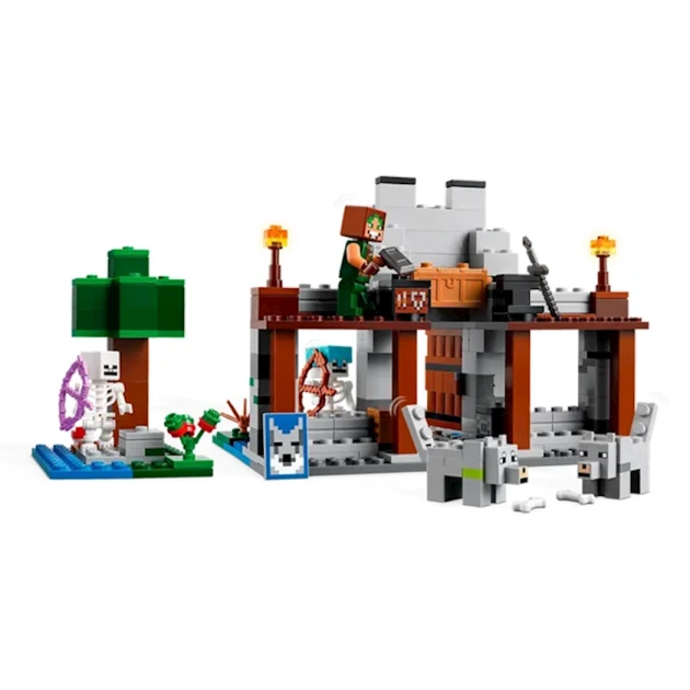 Конструктор LEGO The Wolf Stronghold V29 21261, 8+ лет, 296 элементов