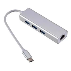 USB хаб TYPE-C HUB LAN USB хаб TYPE-C HUB LAN