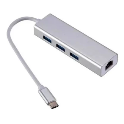 USB хаб TYPE-C HUB LAN USB хаб TYPE-C HUB LAN