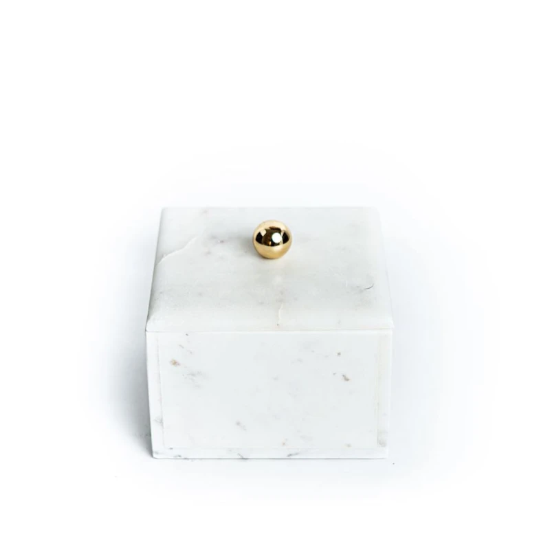 Mücrü Hom-me Aegeus 105624, 15x15x10 sm, mərmər, ağ