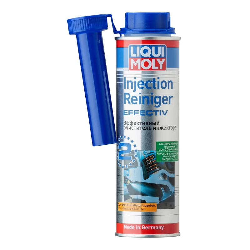 Эффективный очиститель инжектора Liqui Moly Injection Reiniger Effectiv 7555, 300 мл Эффективный очиститель инжектора Liqui Moly Injection Reiniger Effectiv 7555, 300 мл