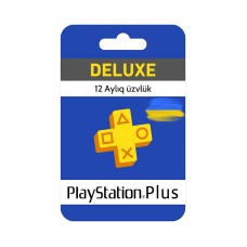 Abunə Sony PS Plus Deluxe (PSN Ukrayna, PS4/PS5) 12 aylıq