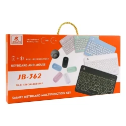 Комплект (клавиатура+мышь) Jeqang Smart Keyboard and mouse JB-362 Комплект (клавиатура+мышь) Jeqang Smart Keyboard and mouse JB-362
