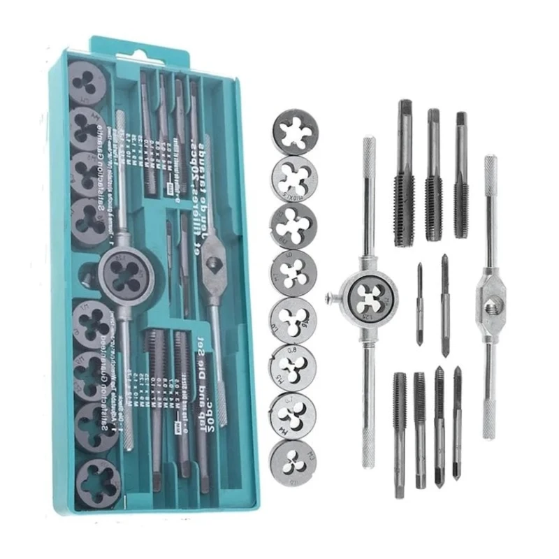 Набор метчиков и плашек 047, 20 шт Набор метчиков и плашек 047, 20 шт