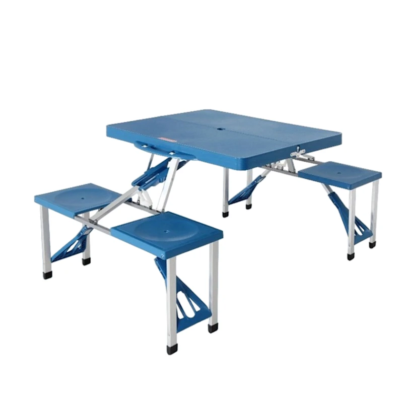 Kempinq üçün stulllar ilə qatlanan masa P-2452