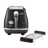 Toster DeLonghi CTOV 2103 BK Icona Vintage Toster DeLonghi CTOV 2103 BK Icona Vintage