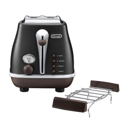 Тостер DeLonghi CTOV 2103 BK Icona Vintage