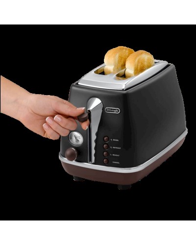 Toster DeLonghi CTOV 2103 BK Icona Vintage