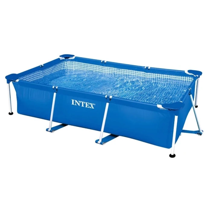 Бассейн каркасный Intex Rectangular Frame H28225588270NP, 220x150x60 см, 1662 л, синий Бассейн каркасный Intex Rectangular Frame H28225588270NP, 220x150x60 см, 1662 л, синий