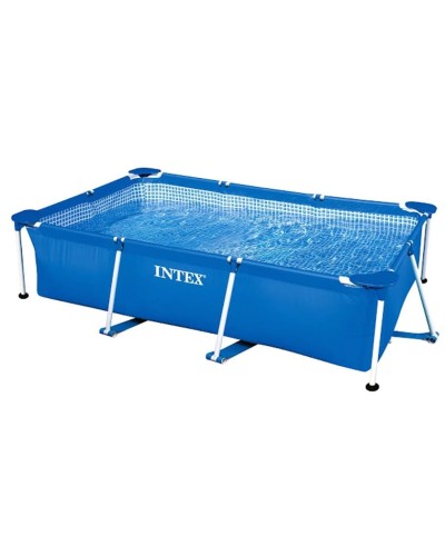 Hovuz karkaslı Intex Rectangular Frame H28225588270NP, 220x150x60 sm, 1662 l, göy