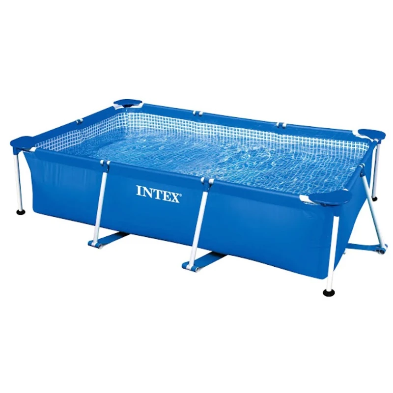 Бассейн каркасный Intex Rectangular Frame H28225588270NP, 220x150x60 см, 1662 л, синий Бассейн каркасный Intex Rectangular Frame H28225588270NP, 220x150x60 см, 1662 л, синий