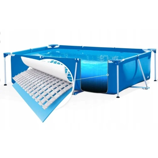 Бассейн каркасный Intex Rectangular Frame H28225588270NP, 220x150x60 см, 1662 л, синий Бассейн каркасный Intex Rectangular Frame H28225588270NP, 220x150x60 см, 1662 л, синий