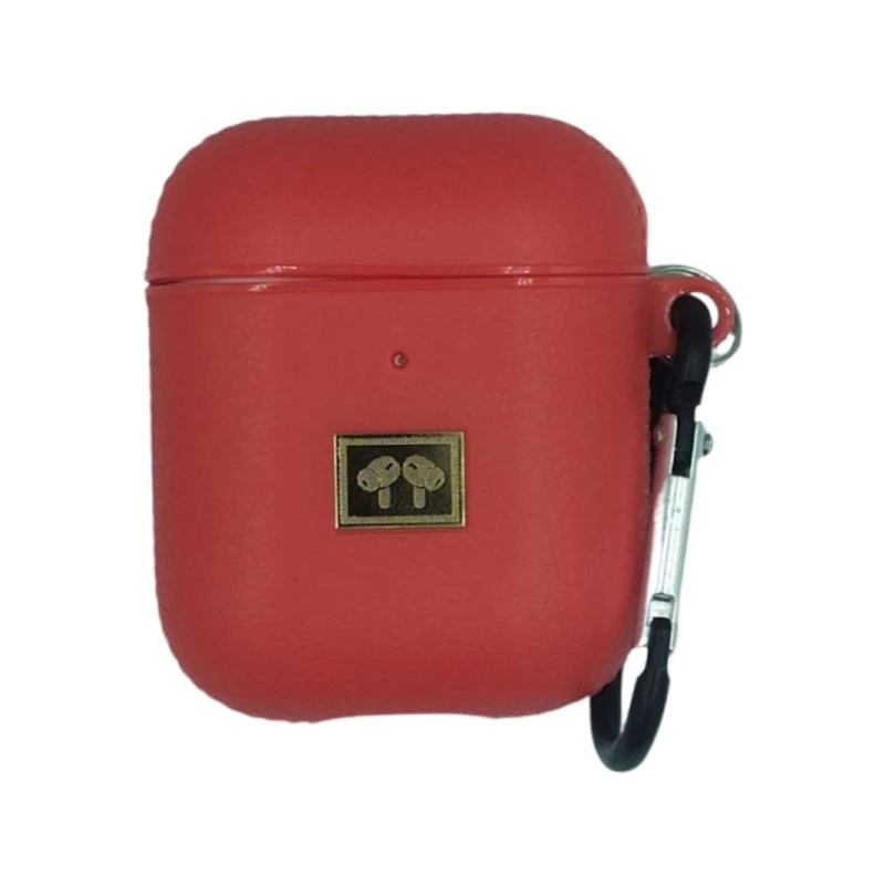 Чехол для наушников Airpods Protective Case 2 для Apple AirPods 2 Red