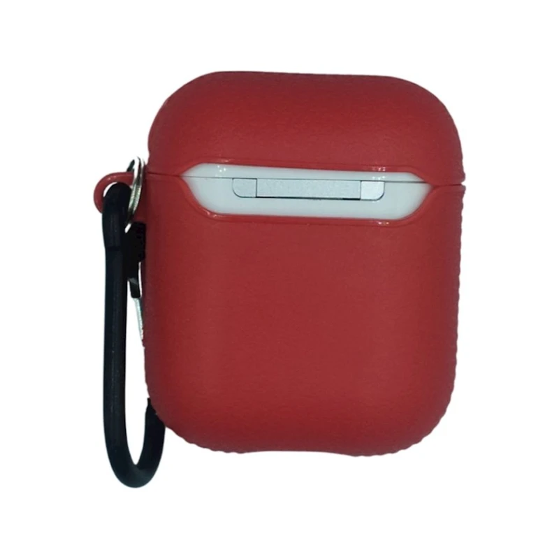 Чехол для наушников Airpods Protective Case 2 для Apple AirPods 2 Red