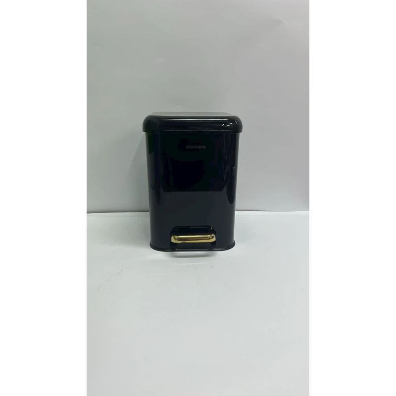 Мусорное ведро Homara HM006, пластик, черное, 18х28 см Мусорное ведро Homara HM006, пластик, черное, 18х28 см