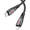 Kabel Hoco U133 USB Type-C to Type-C 3A, 60W Black