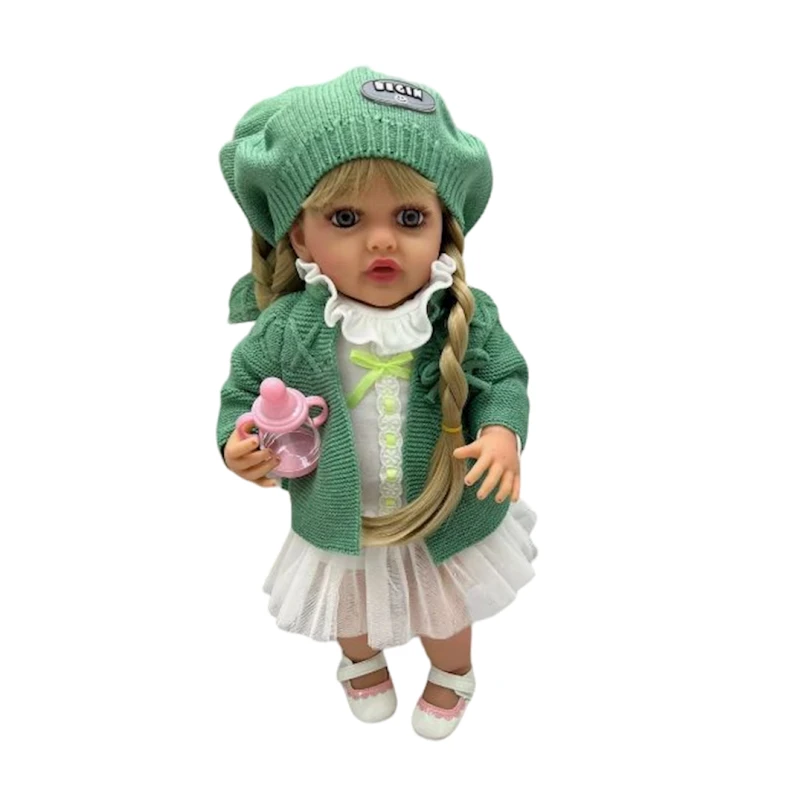 Kukla Reborn Dolls babycool_016, 55 sm, 3+ yaş