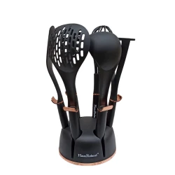 Набор кухонных принадлежностей HausRoland EVDC058, 7 предметов, черный